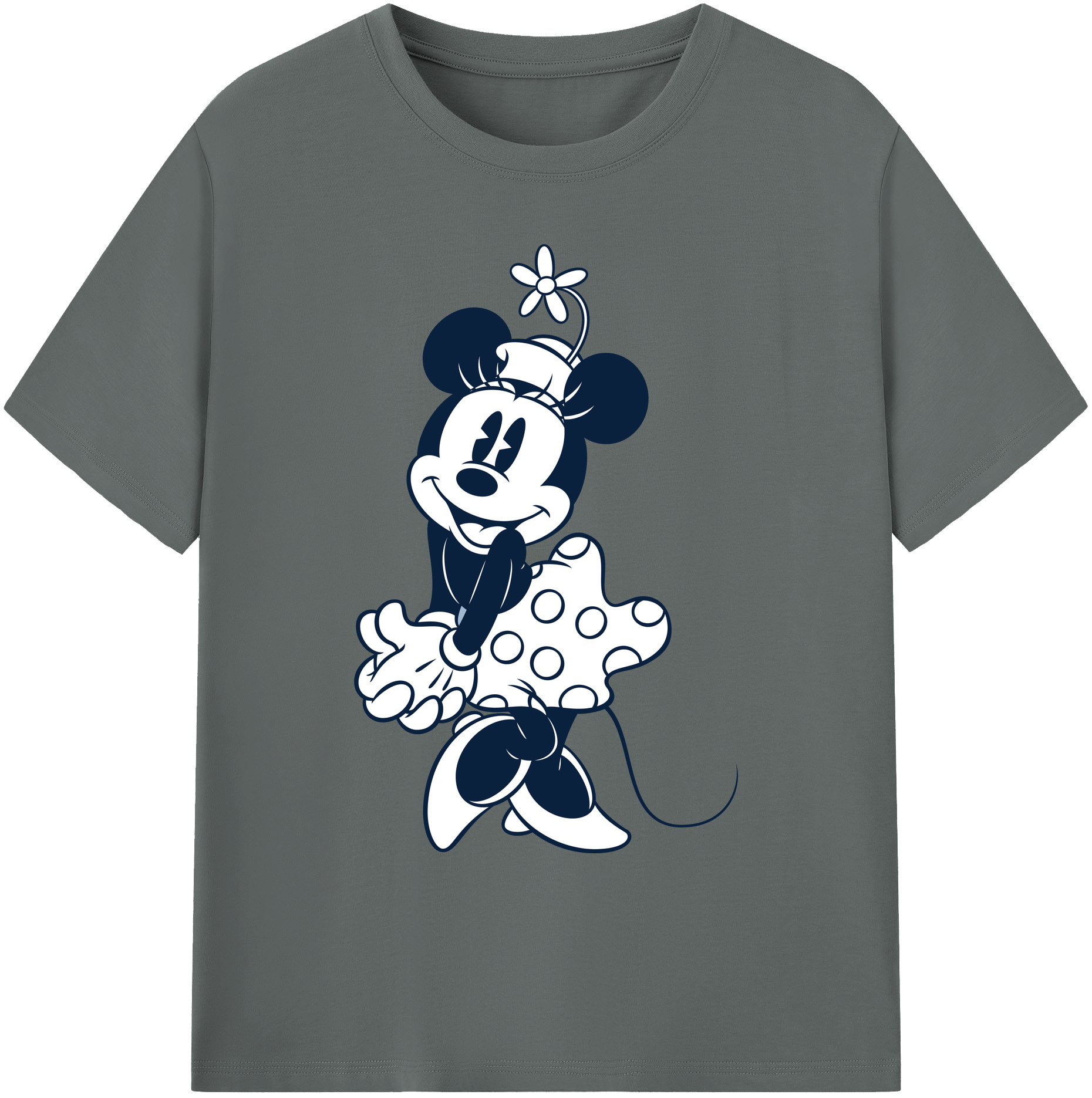 ミッキーマウス Mickey Mouse 綿100％ メンズ半袖Tシャツ｜肌触りやわらか＆通気性